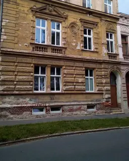 Renovace historické fasády v Opavě